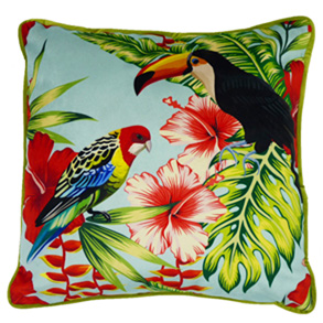 Toco Toucan, Multi - (45cm x 45cm) Cushion